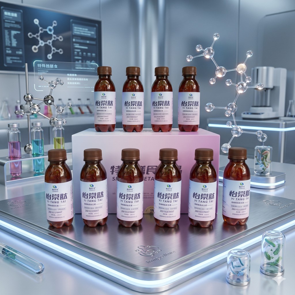 Probiotic product line — laboratory presentation