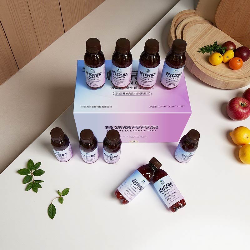 Official probiotic product photo with packaging